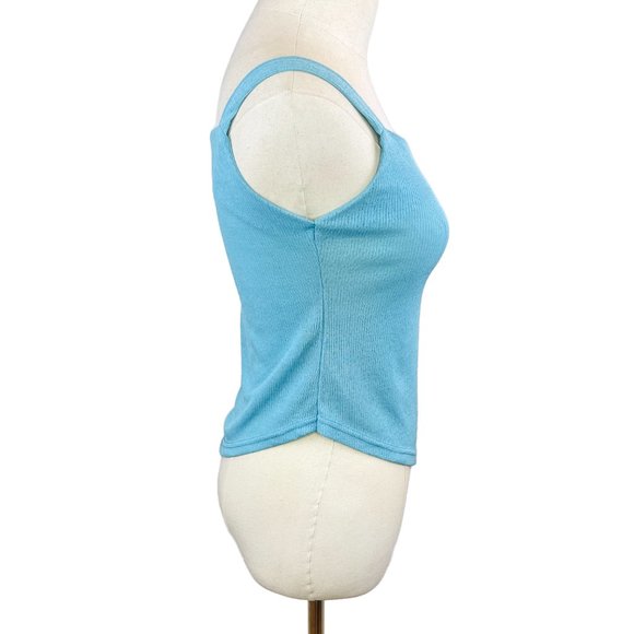 Defence (French brand) 90's Baby Spice Pointed Hem Tank - Picture 2 of 6